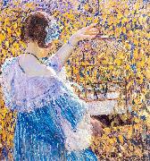 The Birdcage Frieseke, Frederick Carl